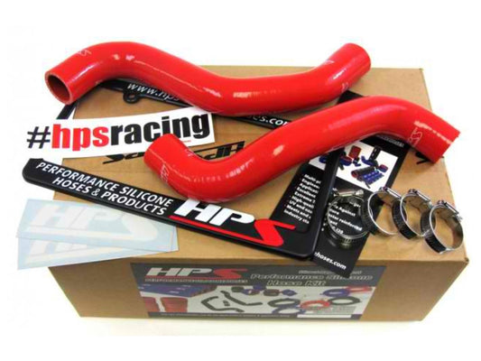 HPS Performance Products HPS Red Reinforced Silicone Radiator Hose Kit Coolant Toyota 96-99 4Runner V6 3.4L Auto Trans