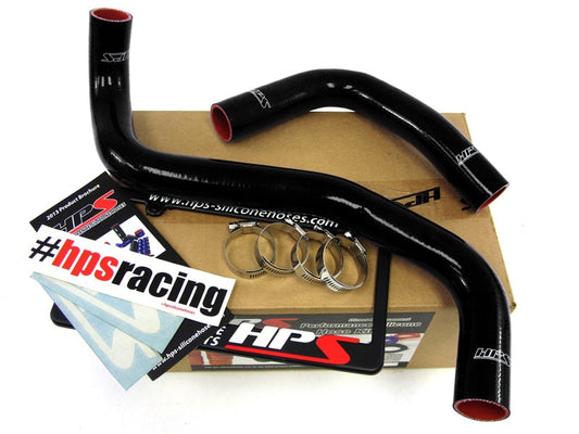 HPS Performance HPS Reinforced Black Silicone Radiator Hose Kit Coolant Toyota 07-09 Tundra 4.7L V8