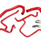 HPS Red Reinforced Silicone Radiator Hose Kit Chrysler 12-13 300C SRT8 6.4L V8