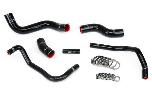 HPS Performance HPS Black Reinforced Silicone Radiator + Heater Hose Kit Subaru 13-16 BRZ