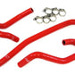 HPS Red Reinforced Silicone Heater Hose Kit Toyota 00-06 Tundra V8 4.7L Left Hand Drive