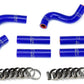 HPS Performance HPS Silicone Heater Coolant Hose Kit Toyota 1992-1997 Land Cruiser FJ80 4.5L I6 without rear heater, 57-1344