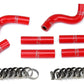 HPS Performance HPS Silicone Heater Coolant Hose Kit Lexus 1996-1997 LX450 FJ80 4.5L I6 without rear heater, 57-1344