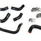 HPS Black Reinforced Silicone Radiator Hose Kit KTM 2003 450 525 EXC