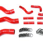 HPS Silicone Radiator + Heater Coolant Hose Kit Lexus 1996-1997 LX450 FJ80 4.5L I6 without rear heater, 57-1441