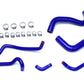 HPS Blue Reinforced Silicone Radiator Hose + Heater Hose Kit Coolant Lexus 03-09 GX470 4.7L V8 Left Hand Drive