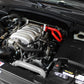 HPS Red Reinforced Silicone Heater Hose Kit Coolant Toyota 03-09 4Runner 4.7L V8 Left Hand Drive