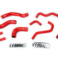 HPS Silicone Radiator + Heater Coolant Hose Kit Toyota 1989-1995 Pickup 22RE Non Turbo EFI Left Hand Drive, 57-1478