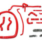 HPS Performance Products HPS Silicone Heater Coolant Hose Kit BMW 1996-1999 E36 M3 Left Hand Drive, 57-1488