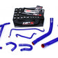 HPS Blue Reinforced Silicone Radiator and Heater Hose Kit Coolant Ford 2015-2017 Mustang 3.7L V6