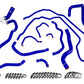 HPS Performance HPS Silicone Radiator and Heater Coolant Hose Kit Mazda 2007-2009 Mazdaspeed 3 2.3L Turbo, 57-1511