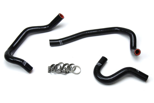 HPS Performance HPS Black Reinforced Silicone Heater Hose Kit Coolant Toyota 86-92 Supra MK3 Turbo & NA 7MGE / 7MGTE Left Hand Drive