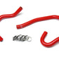 HPS Red Reinforced Silicone Heater Hose Kit Coolant Toyota 86-92 Supra MK3 Turbo & NA 7MGE / 7MGTE Left Hand Drive