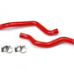 HPS Red Reinforced Silicone Heater Hose Kit Coolant Mitsubishi 2008-2017 Lancer 2.0L 2.4L DE ES GTS