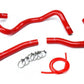 HPS Red Reinforced Silicone Radiator Hose Kit Coolant Mitsubishi 2008-2017 Lancer 2.0L 2.4L DE ES GTS