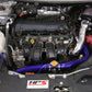 HPS Blue Reinforced Silicone Radiator Hose Kit Coolant Mitsubishi 2008-2017 Lancer 2.0L 2.4L DE ES GTS