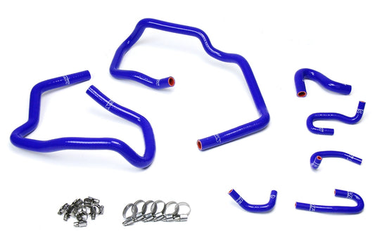 HPS Performance HPS Reinforced Blue Silicone Heater Hose Kit Coolant Toyota 10-14 FJ Cruiser 4.0L V6