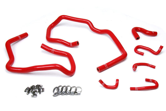HPS Performance HPS Reinforced Red Silicone Heater Hose Kit Coolant Toyota 10-14 FJ Cruiser 4.0L V6