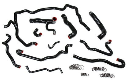 HPS Performance HPS Silicone Radiator + Heater Coolant Hose Kit BMW 2004-2005 530i E60 Left Hand Drive, 57-1552
