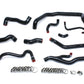 HPS Black Reinforced Silicone Radiator and Heater Hose Kit Coolant Mini 07-11 Cooper S R56 1.6L Turbo Automatic Trans
