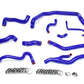 HPS Blue Reinforced Silicone Radiator and Heater Hose Kit Coolant Mini 07-11 Cooper S R56 1.6L Turbo Automatic Trans