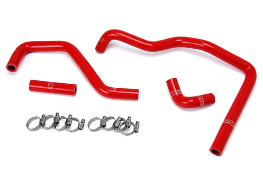 HPS Red Reinforced Silicone Heater Hose Kit Toyota 84-88 Pickup 22RE Non Turbo EFI LHD