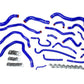 HPS Performance HPS Silicone Radiator + Heater Coolant Hose Kit Honda 2016-2020 Civic 2.0L Non Turbo, 57-1607