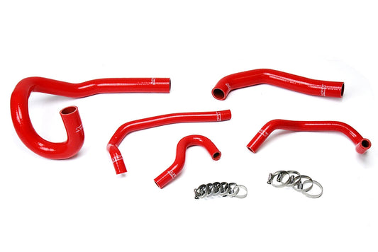 HPS Performance Products HPS Red Reinforced Silicone Radiator + Heater Hose Kit Coolant Toyota 86-92 Supra MK3 Turbo & NA 7MGE / 7MGTE Left Hand Drive
