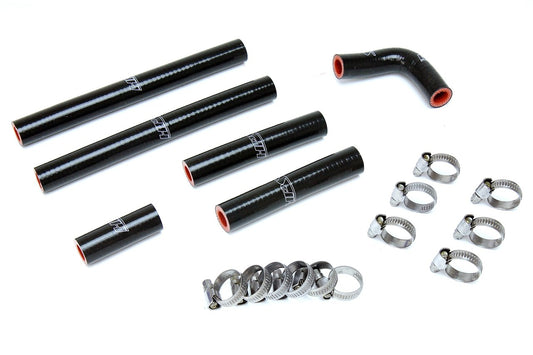 HPS Performance HPS Silicone Heater Coolant Hose Kit Toyota 1992-1997 Land Cruiser FJ80 4.5L I6 equipped with rear heater, 57-1638
