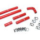 HPS Performance HPS Silicone Heater Coolant Hose Kit Toyota 1992-1997 Land Cruiser FJ80 4.5L I6 equipped with rear heater, 57-1638