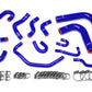 HPS Silicone Radiator + Heater Coolant Hose Kit Toyota 1993-1995 4Runner 3.0L V6 Left Hand Drive, 57-1654