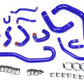 HPS Performance HPS Silicone Radiator + Heater Coolant Hose Kit Toyota 1989-1992 4Runner 3.0L V6 Left Hand Drive, 57-1656