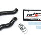 HPS Black Reinforced Silicone Radiator Hose Kit Coolant BMW 99-00 E46 328i M52 2.8L