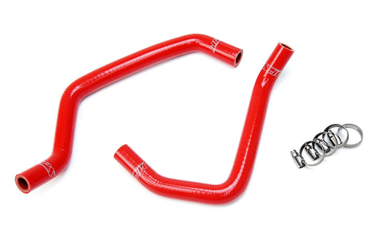 HPS Performance HPS Red Reinforced Silicone Heater Hose Kit Coolant Toyota 07-11 Tundra 5.7L V8