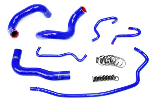 HPS Performance Products HPS Blue Reinforced Silicone Radiator Hose Kit Coolant Toyota 14-18 Corolla 1.8L