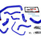 HPS Performance Products HPS Blue Reinforced Silicone Radiator Hose Kit Coolant Ford 03-04 Mustang SVT Cobra 4.6L V8 Supercharged