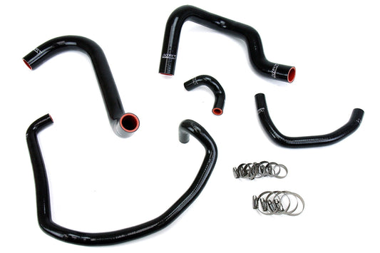 HPS Performance Products HPS Black Reinforced Silicone Radiator + Heater Hose Kit Toyota 95-04 Tacoma 2.4L & 2.7L 4Cyl