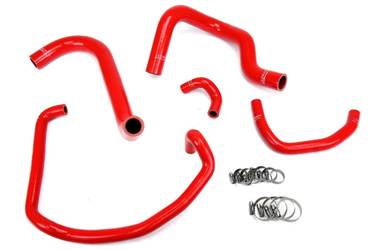 HPS Performance Products HPS Red Reinforced Silicone Radiator + Heater Hose Kit Toyota 95-04 Tacoma 2.4L & 2.7L 4Cyl