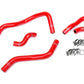 HPS Performance HPS Silicone Heater Coolant Hose Kit 1996-2000 Honda Civic CX DX LX 1.6L D16 SOHC, 57-1773