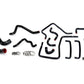 HPS Silicone Radiator, Heater and Ancillary Coolant Hose Kit Subaru 2006-2007 Impreza WRX STi 2.5L Turbo, 57-1815