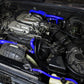 HPS Reinforced Silicone Radiator + Heater Hose Kit Coolant, Toyota 89-92 4Runner 3.0L V6 with Rear Heater Left Hand Drive, Blue
