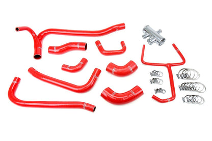 HPS Performance HPS Silicone Radiator Coolant Hose Kit Ford 2007-2014 Mustang GT500 5.4L 5.8L Supercharged, 57-2069