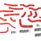 HPS Performance HPS Silicone Heater Coolant Hose Kit Complete 16pcs Set, Lexus 03-07 LX470 4.7L V8 J100, 57-1911