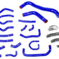 HPS Reinforced Silicone Radiator + Heater Coolant Hose Kit, Toyota 98-02 Land Cruiser 4.7L V8 J100, 57-1914