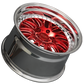 XXR 570 Wheel Candy Red / Platinum Lip 18x9.5 +35 5x4.5