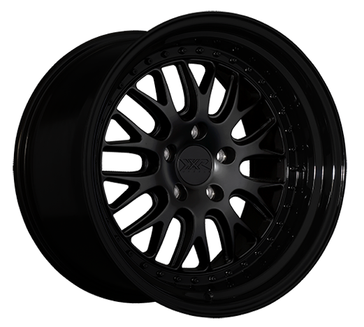 XXR 570 Wheel Flat Black / Gloss Black Lip 18x8.5 +35 5x112