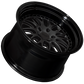 XXR 570 Wheel Flat Black / Gloss Black Lip 20x9 +35 5x4.5