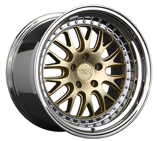 XXR 570 Wheel Hyper Gold / Platinum Lip 20x10.5 +40 5x4.5