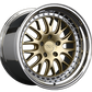 XXR 570 Wheel Hyper Gold / Platinum Lip 18x9.5 +35 5x4.5