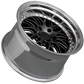 XXR 570 Wheel Graphite / Platinum Lip 18x8.5 +20 5x4.5